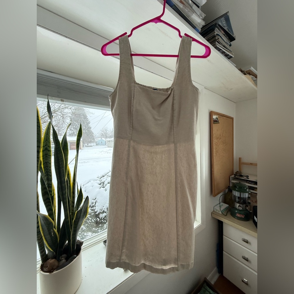 NWOT Old Navy linen blend dress
